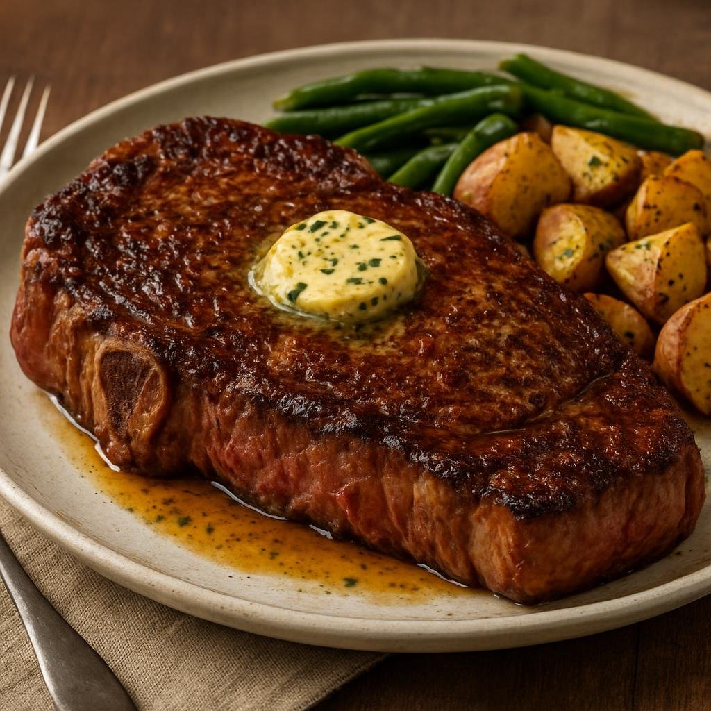 Entree: United States – Great Plains United States (Kansas) – Kansas City Strip Steak recipe