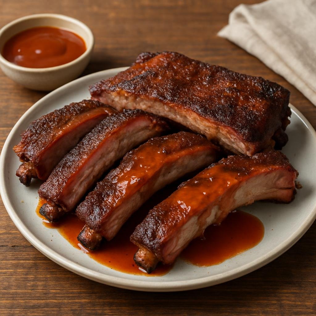 Entree: United States – Arkansas, Southern United States – Arkansas Smoked Pork Ribs recipe