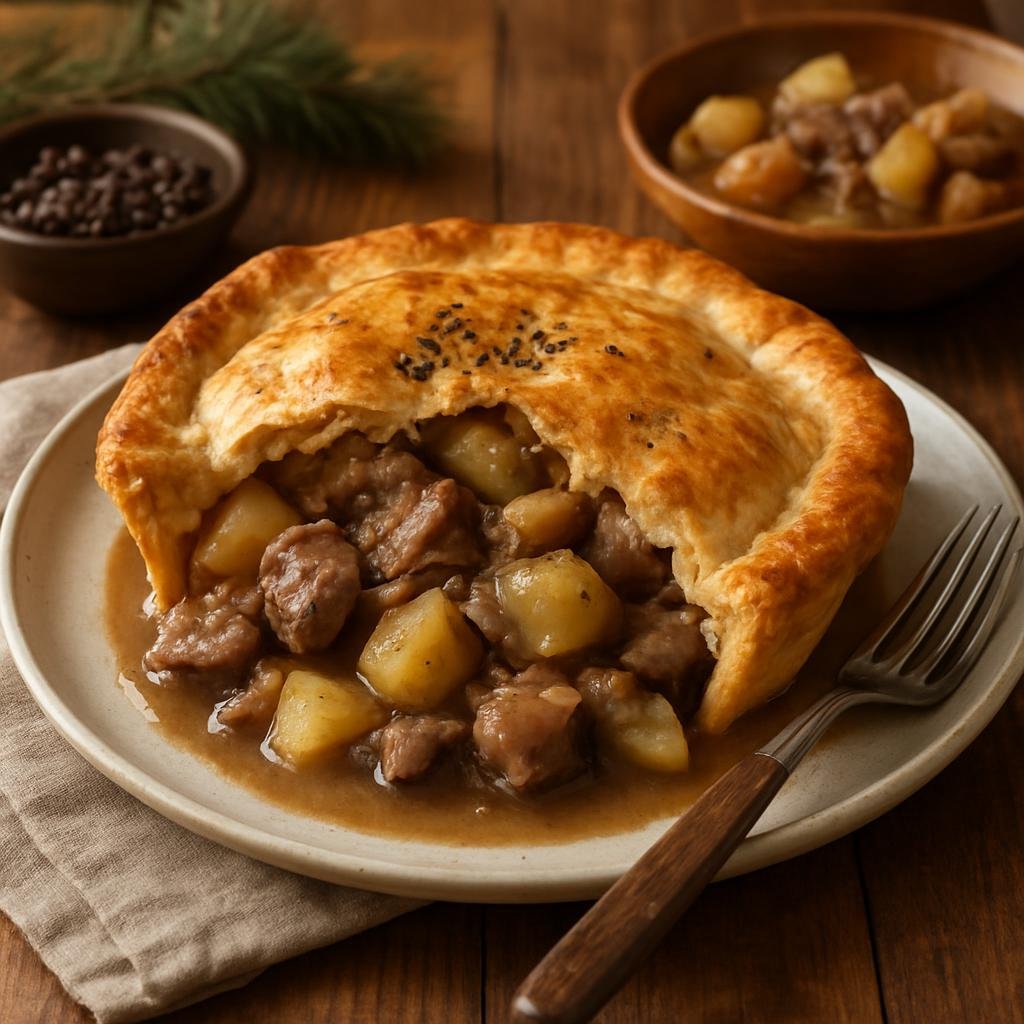 Entree: Canada – Northern Canada — Yukon – Yukon Rabbit Pie recipe
