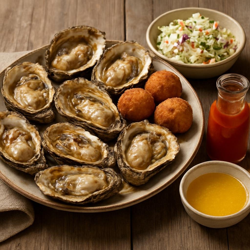 Entree: United States – South Carolina – South Carolina Oyster Roast recipe