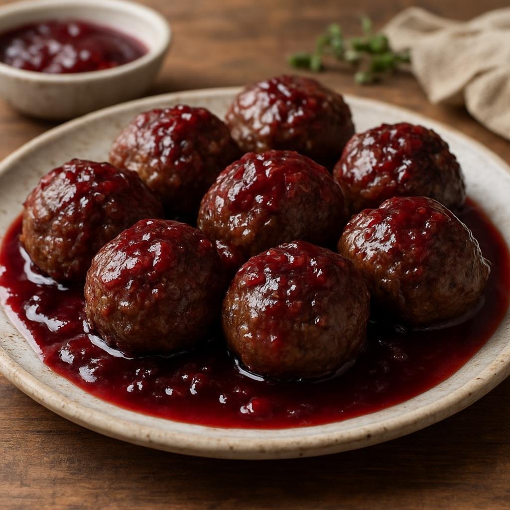 Appetizer: United States – Great Plains United States (South Dakota) – South Dakota Bison Meatballs recipe