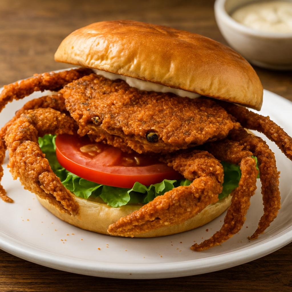 Entree: United States – Maryland (Mid-Atlantic United States) – Soft Shell Crab Sandwich recipe