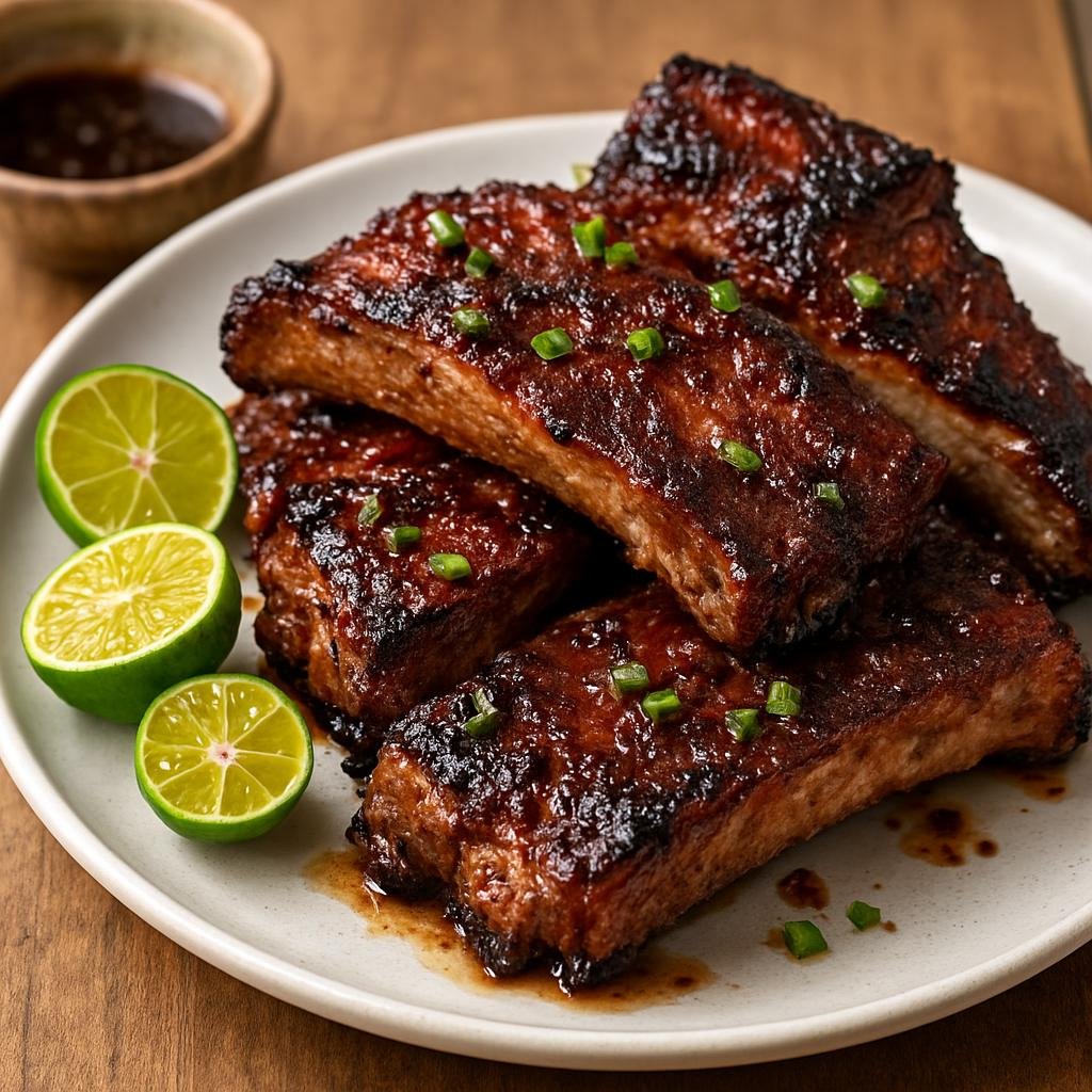 Entree: United States – Pacific Island United States Territories (Northern Mariana Islands) – Chamorro BBQ Ribs recipe