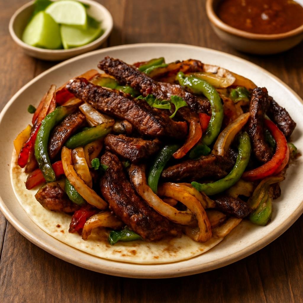 Entree: Mexico – Coahuila (Northern Mexico) – Fajitas de Res Coahuilenses recipe