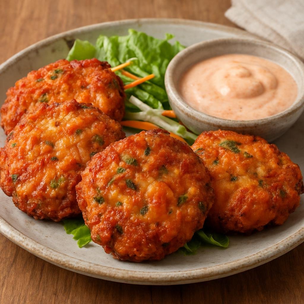 Appetizer: United States – Northern Mariana Islands (Pacific Island United States Territories) – Chamorro Shrimp Patties recipe