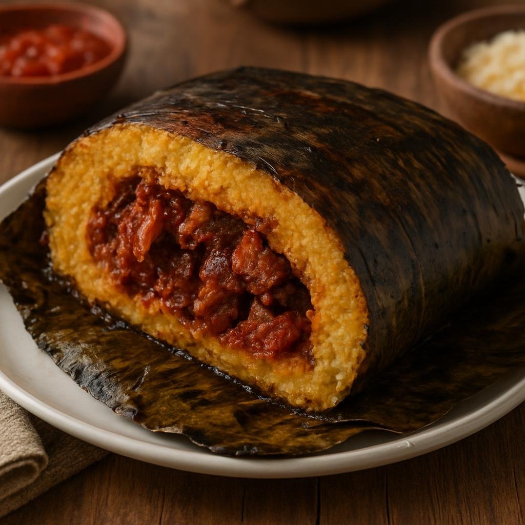 Entree: Mexico – San Luis Potosi, Bajio Mexico – Zacahuil (Giant Tamal) recipe