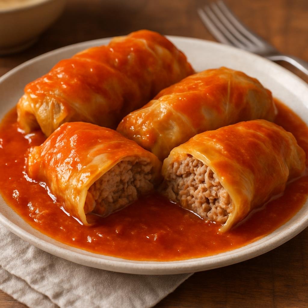Entree: United States – Mid-Atlantic United States (Pennsylvania) – Stuffed Cabbage Rolls recipe
