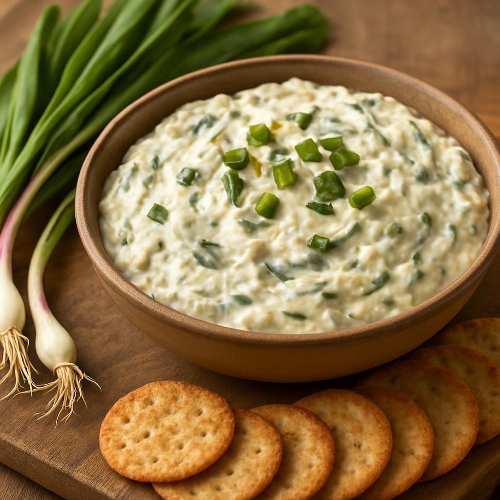 Appetizer: United States – West Virginia (Appalachian United States) – West Virginia Ramp Dip recipe