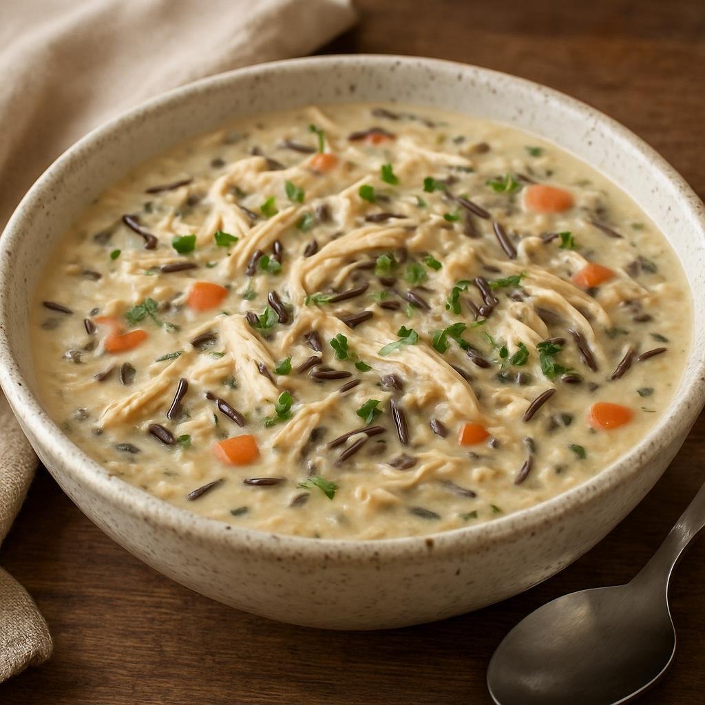 Entree: United States – Upper Midwest (Minnesota) – Minnesota Wild Rice Soup recipe