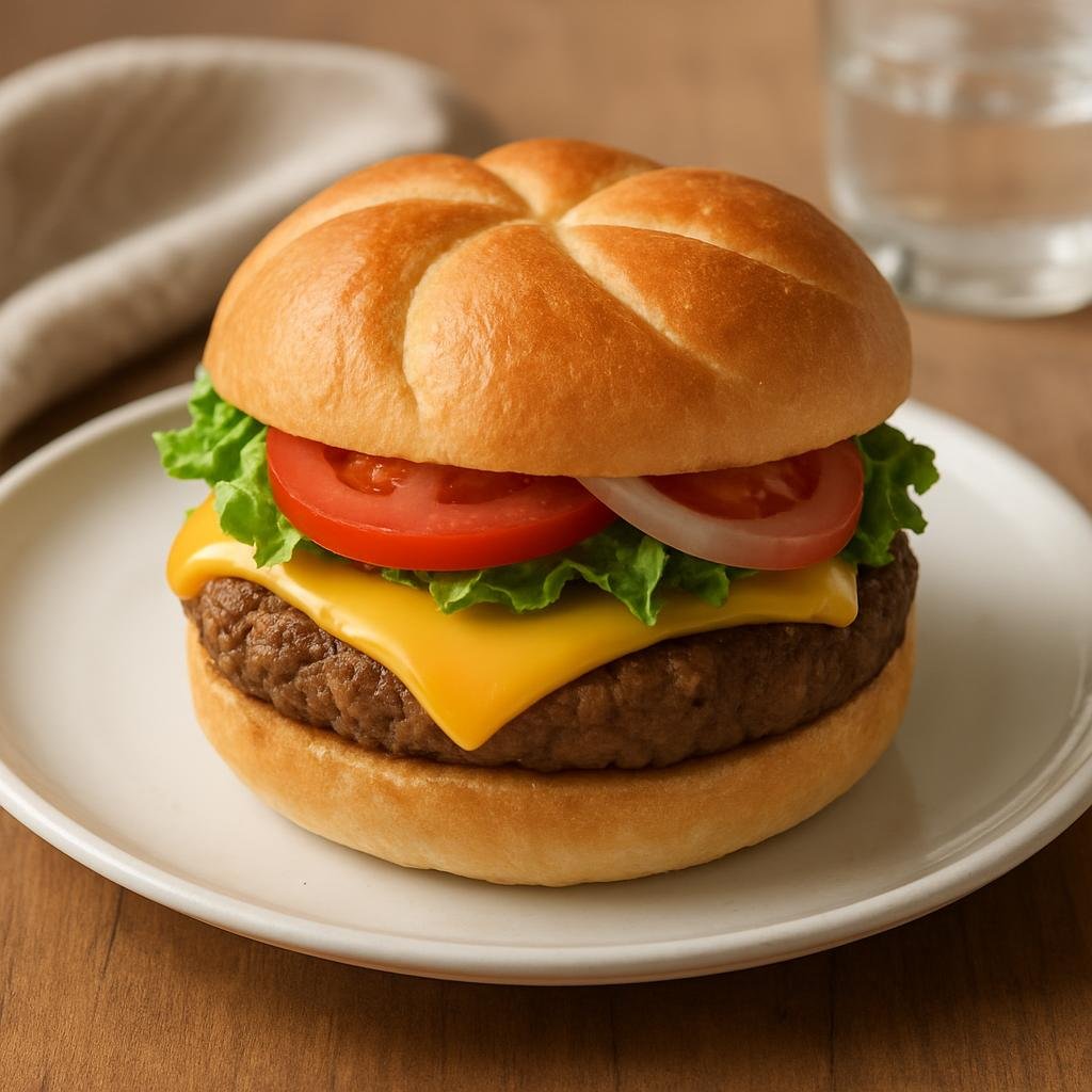 Entree: United States – Connecticut, New England – Steamed Cheeseburger recipe