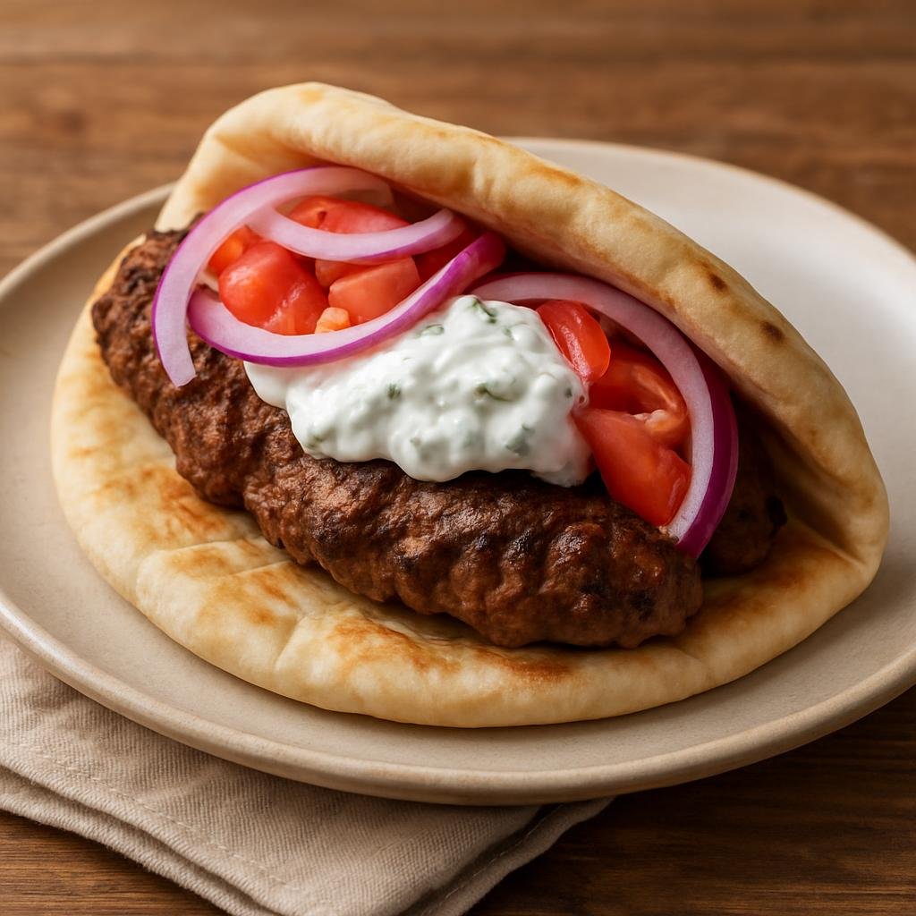 Entree: United States – Midwestern United States (Illinois) – Gyros recipe