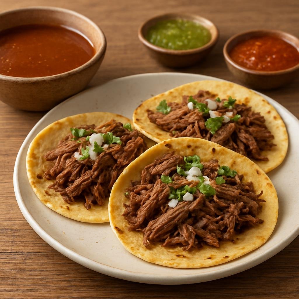 Entree: Mexico – Durango (Northern Mexico) – Tacos de Barbacoa (Barbacoa Tacos) recipe