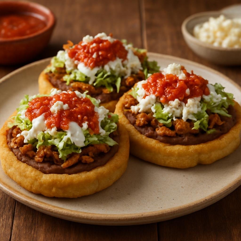 Appetizer: Mexico – Bajio Mexico / Aguascalientes – Sopes Aguascalientes recipe