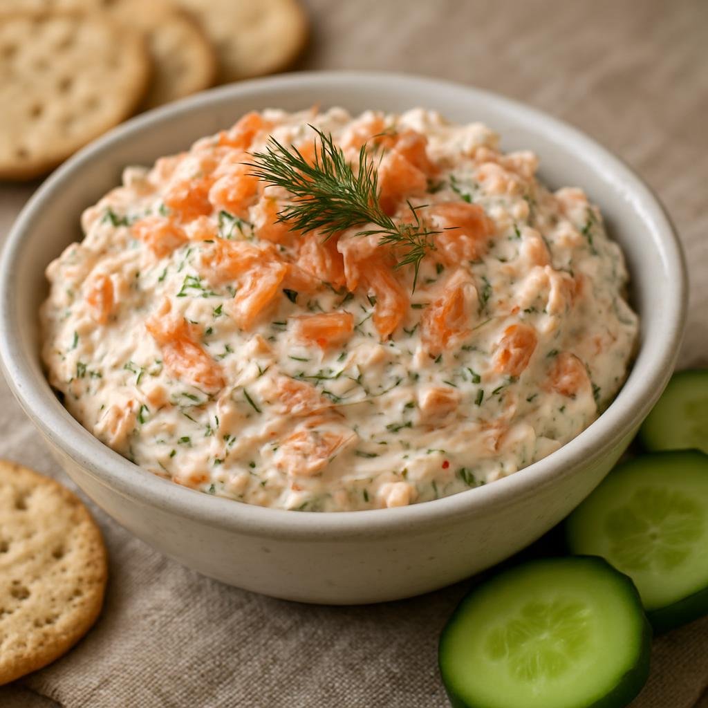 Appetizer: United States – Maine (New England) – Maine Smoked Salmon Dip recipe