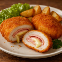 Entree: Switzerland – Chicken Cordon Bleu recipe