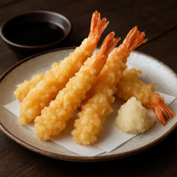 Entree: Japan – 海老天ぷら ➤ Ebi tenpura (Shrimp tempura) recipe