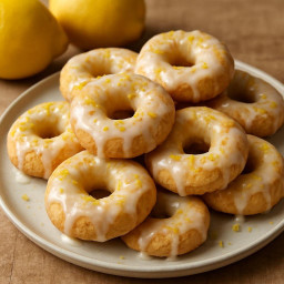 Dessert: Italy – Puglia – Taralli dolci al limone (Southern Italian sweet lemon taralli, ring-shaped cookies with lemon glaze) recipe