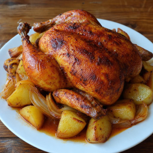 Entree: Mexico – Pollo asado (Mexican-style roasted chicken) recipe