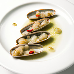 Appetizer: Spain – Navajas Al Ajillo (Razor Clams with Garlic) recipe