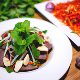 Yam Nua (Spicy Beef Salad) recipe