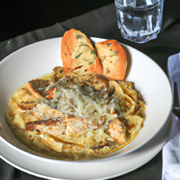 Entrée: United States – Chicken Fettuccine Alfredo recipe