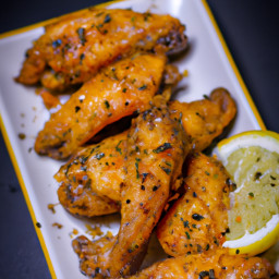 Entrée: United States – Classic Lemon-Pepper Wings recipe