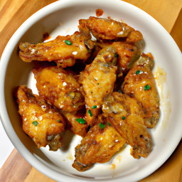 Entrée: United States – Garlic-Parmesan Dry-Rub Chicken Wings recipe