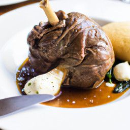 Entrée: United Kingdom – Classic Roast Leg of Lamb with Garlic and Rosemary recipe