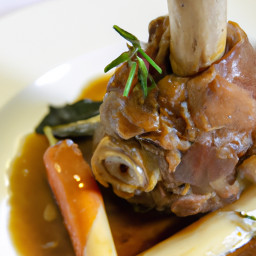 Entrée: France – Gigot d'Agneau ▶ Gigot d'Agneau (Roast Leg of Lamb) recipe
