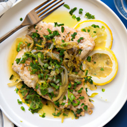 Entree: Italy – Vegan Chicken Piccata recipe