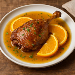 Entree: France – Duck à l'Orange (Duck with Orange) recipe
