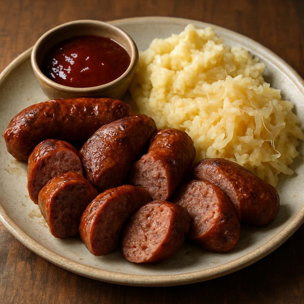 Entree: United States – Alaska – Alaskan Reindeer Sausage recipe