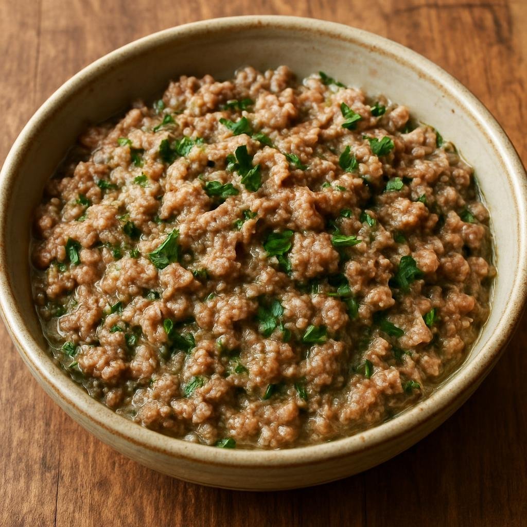 Entree: Micronesia – National Cuisine – Tinaktak (Chopped Meat) recipe
