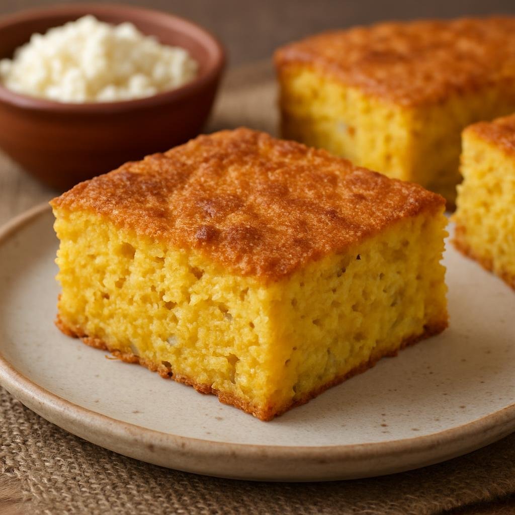 Entree: Paraguay – National Cuisine – Sopa Paraguaya (Paraguayan Cornbread) recipe