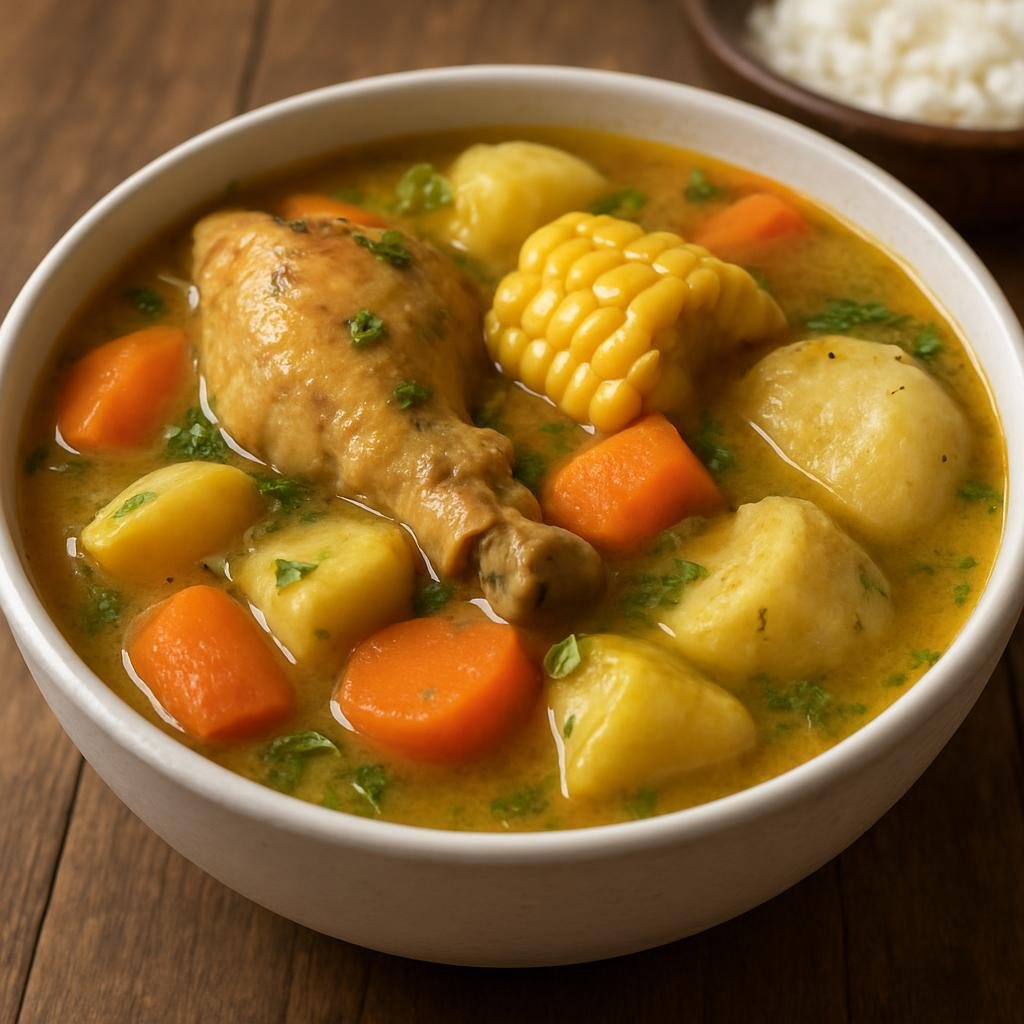 Entree: Panama – Sancocho panameño (Panamanian chicken and root-vegetable stew) recipe