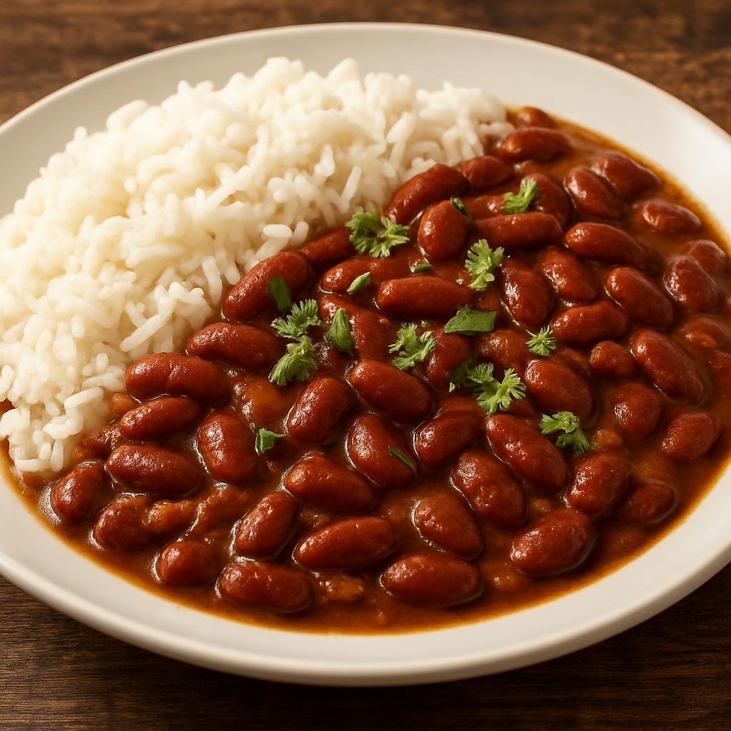Entree: Tanzania – Dar es Salaam & Coast – Wali na Maharage (Rice and Beans) recipe