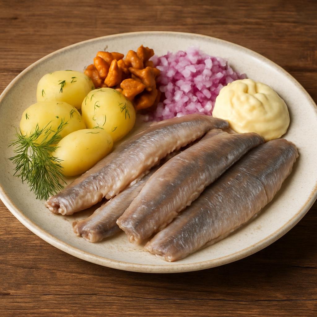 Entree: Sweden – Norrland / North Sweden – Surströmming (Fermented Baltic herring) recipe