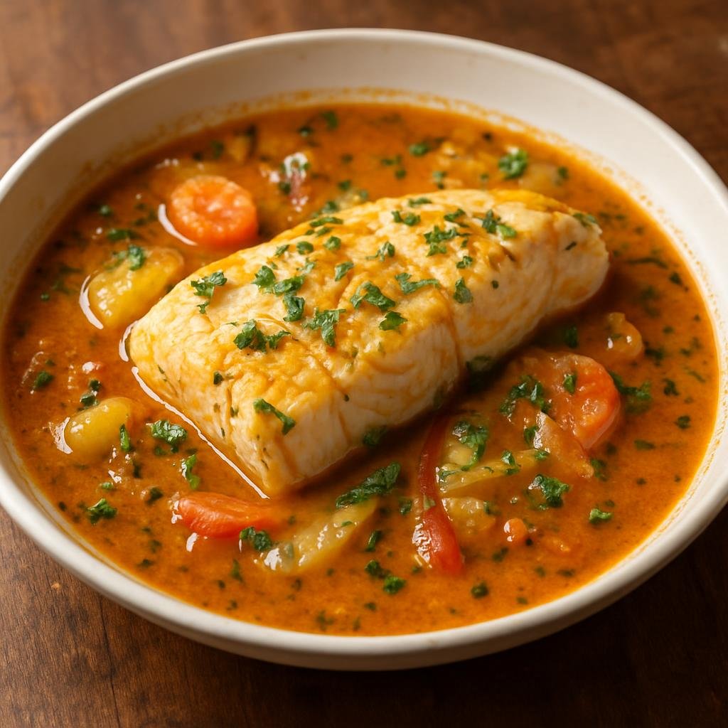 Entree: Martinique – National Cuisine – Blaff de Poisson (Poached fish in spiced broth) recipe