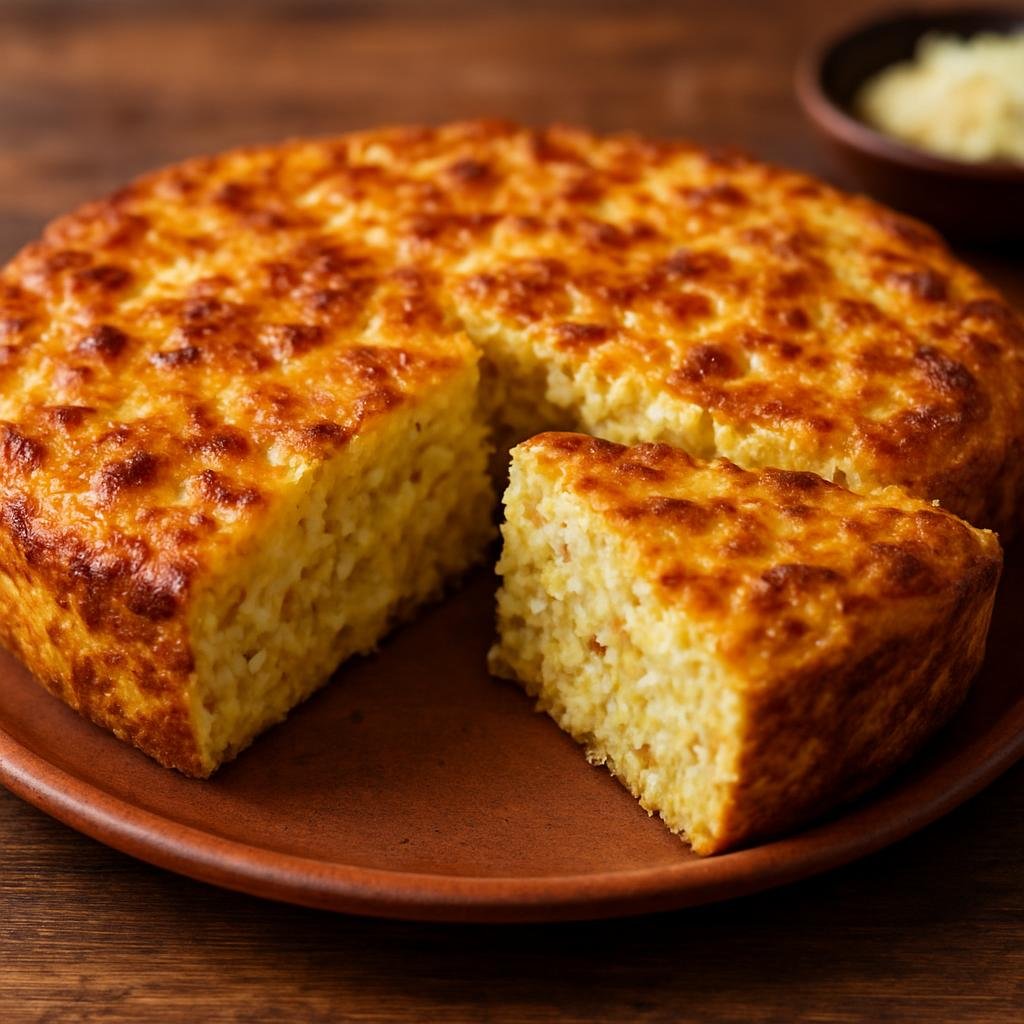 Entree: Paraguay – National Cuisine – Chipa guasu (large corn cake) recipe