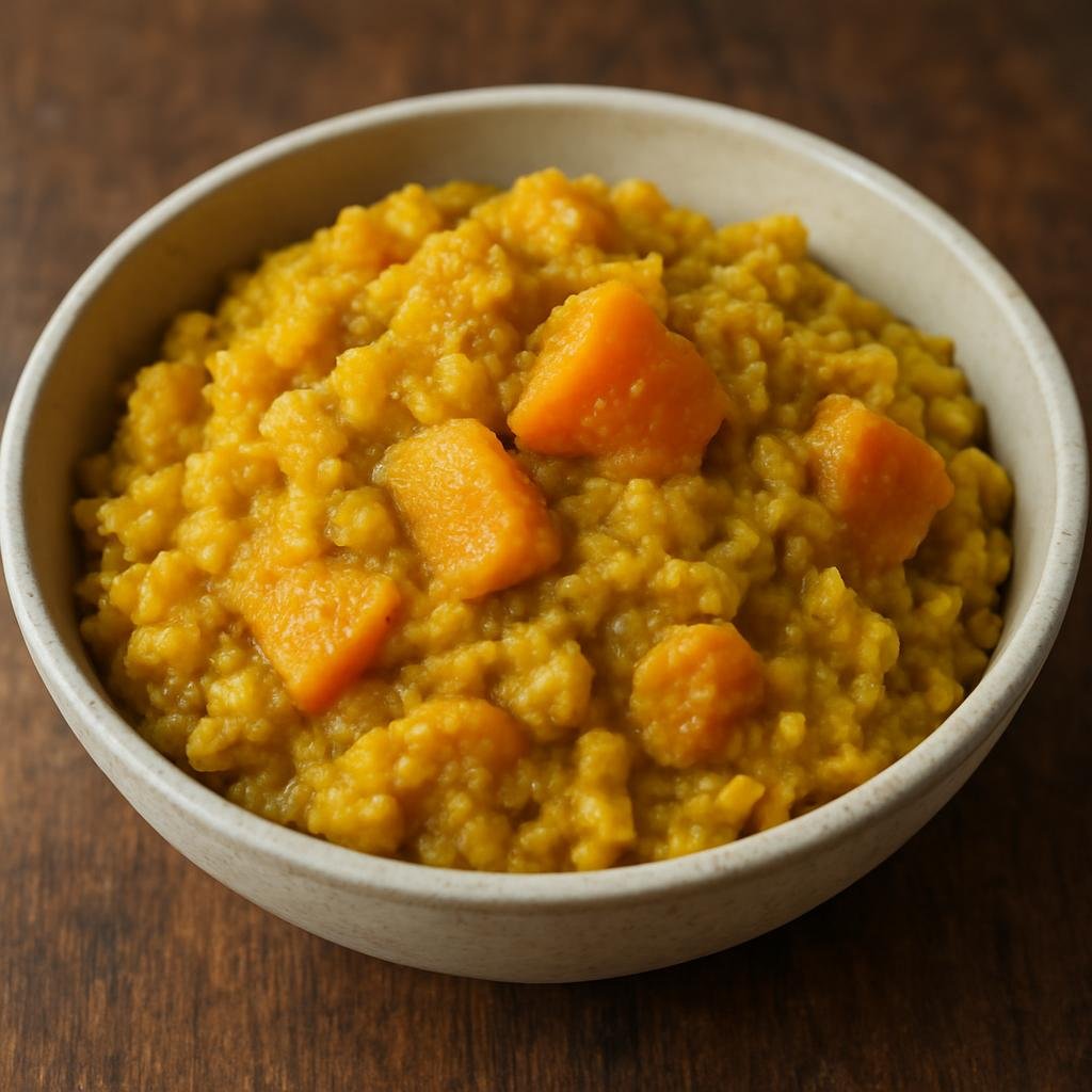 Entree: Timor-Leste – National Cuisine – Batar Da'an (Mashed mung beans and pumpkin) recipe