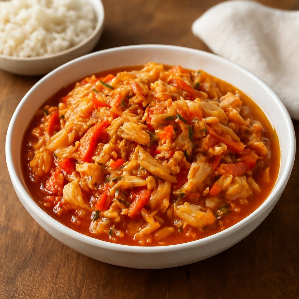 Entree: Anguilla – Stewed Saltfish recipe