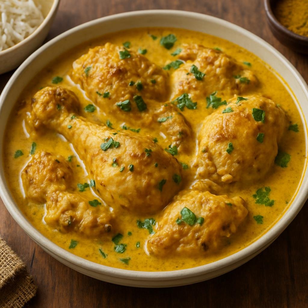 Entree: Comoros – Central Culinary Region – Poulet au Coco (Coconut chicken) recipe