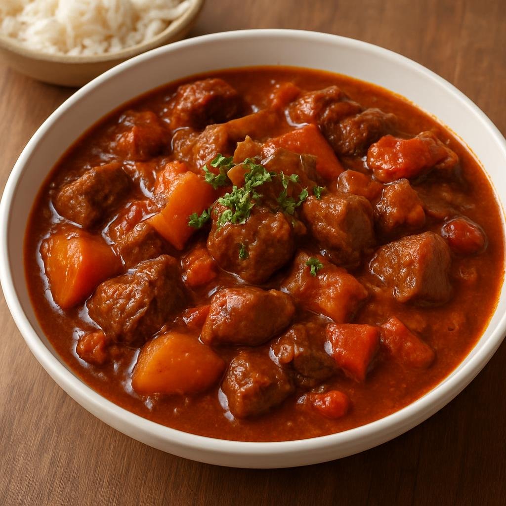 Entree: Curacao – Central Culinary Region – Stoba di Karni (Meat Stew) recipe