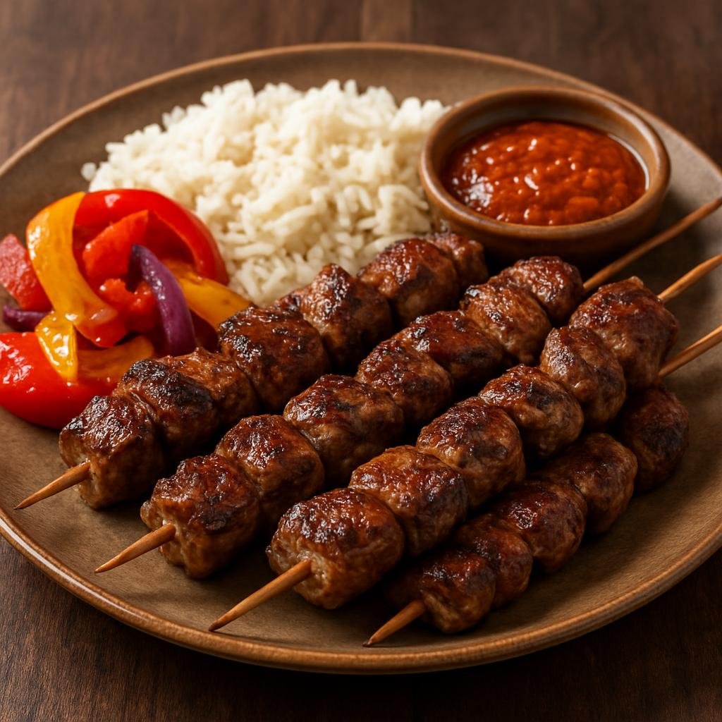 Entree: Gabon – Central Culinary Region – Brochettes de Viande (Meat skewers) recipe