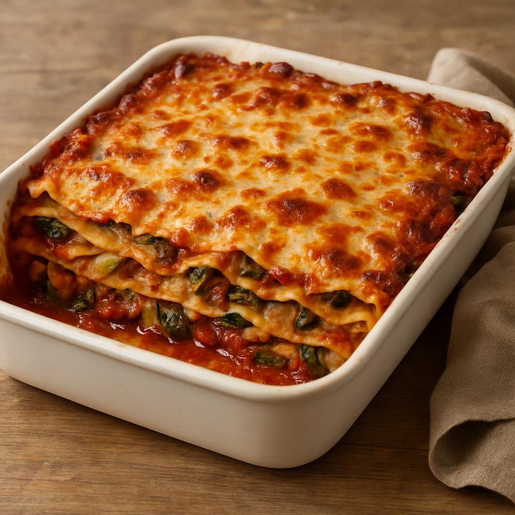 Entree: Heard Island and McDonald Islands – Vegetarian Lasagna recipe