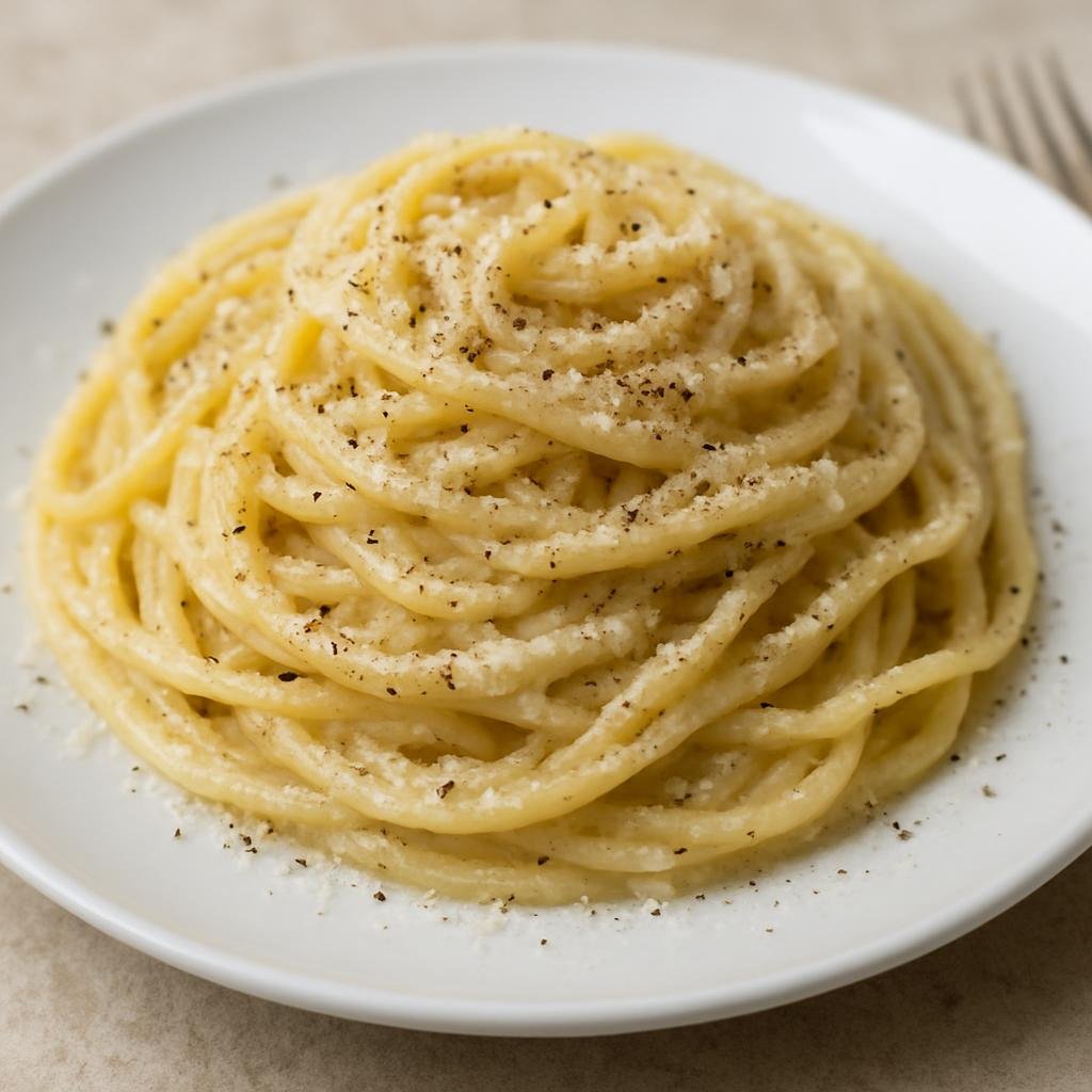 Entree: Holy See (Vatican City State) – Cacio e pepe (Cheese and pepper) recipe