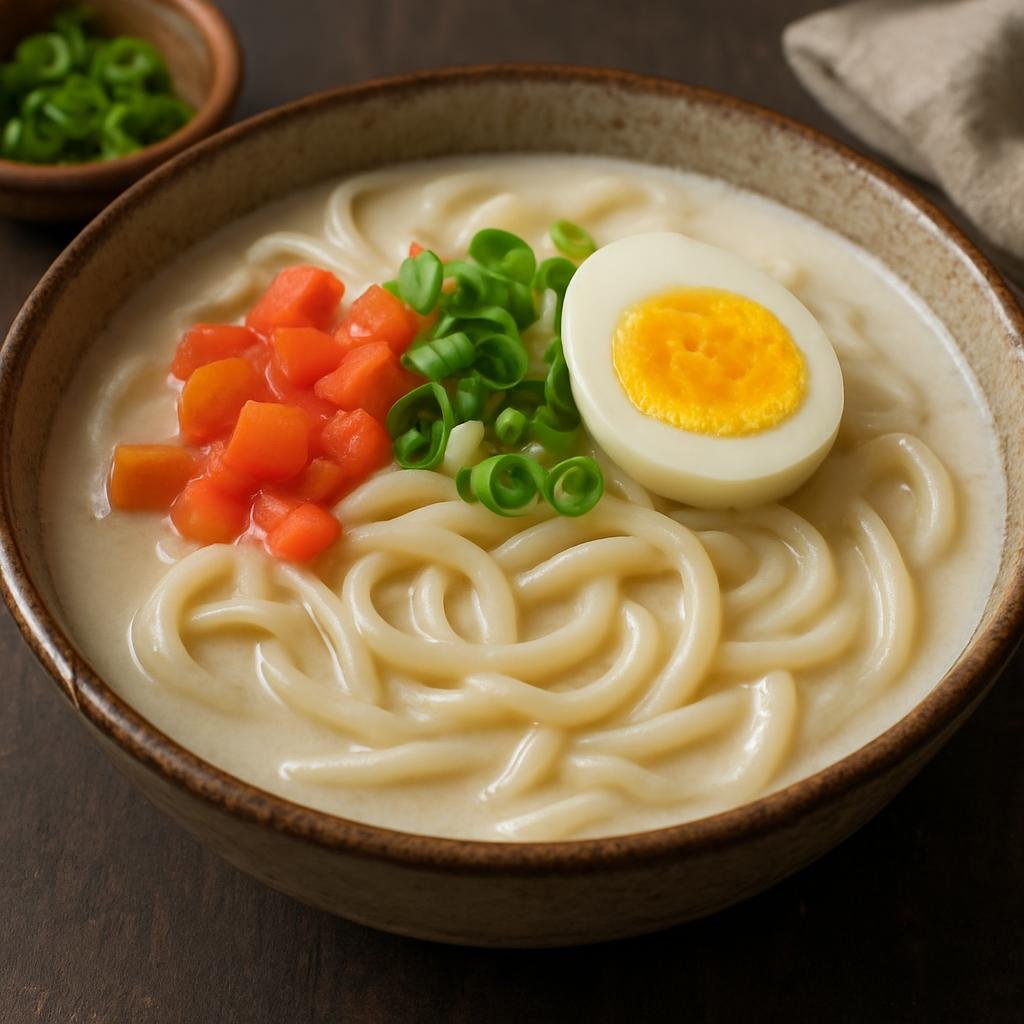 Entree: Palau – Udon with Coconut Milk recipe