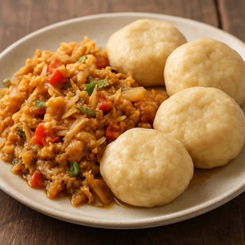 Entree: Saint Kitts and Nevis – Saltfish and Dumplings recipe