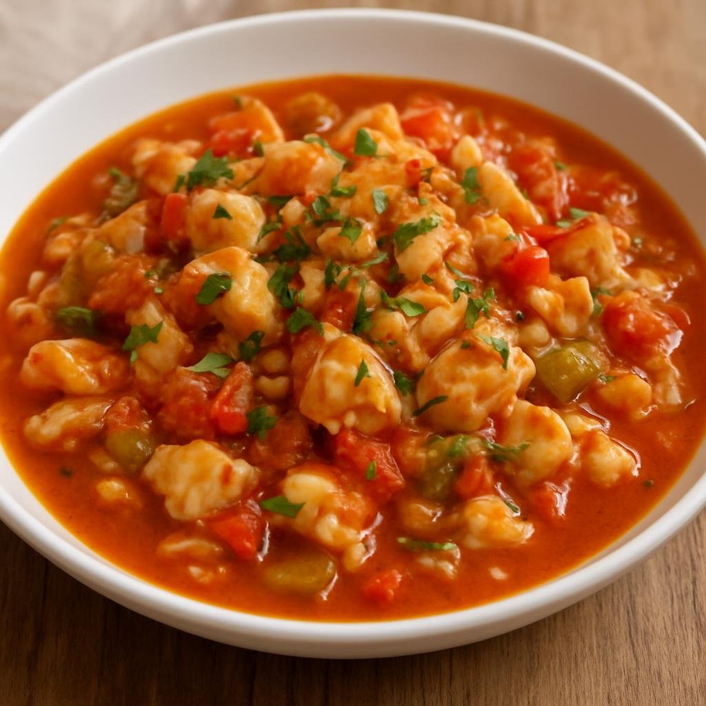 Entree: Virgin Islands, British – Conch Creole recipe