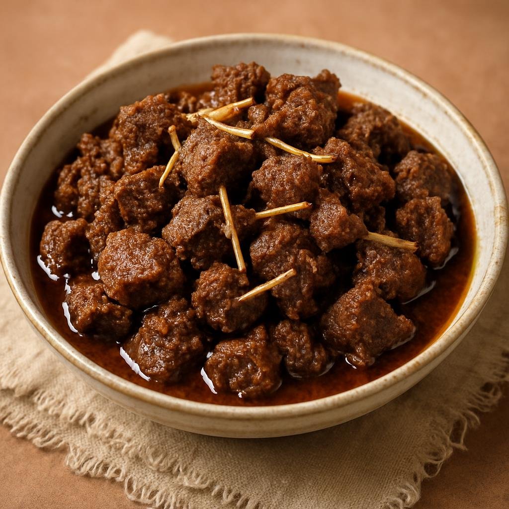 Entree: Pakistan – Balochistan – لاندھی ➤ Lāndhī (Sun-dried salted mutton) recipe